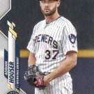 Adrian Houser 2020 Topps #399 Milwaukee Brewers Baseball Card