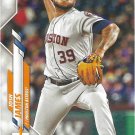 Josh James 2020 Topps #512 Houston Astros Baseball Card Josh James 2020 Topps #512 Houston Astros Baseball Card