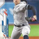 Tommy Kahnle 2020 Topps #588 New York Yankees Baseball Card