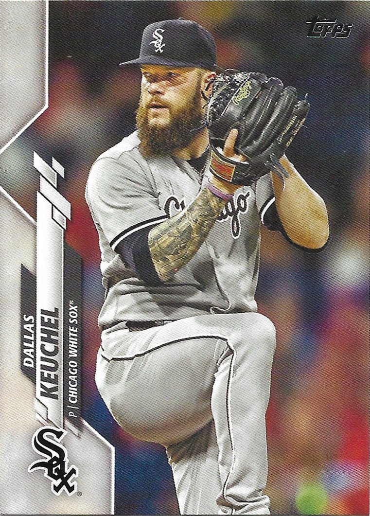 Dallas Keuchel 2020 Topps 621 Chicago White Sox Baseball Card