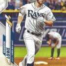 Brandon Lowe 2020 Topps #574 Tampa Bay Rays Baseball Card