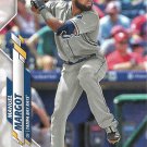 Manuel Margot 2020 Topps #572 Tampa Bay Rays Baseball Card