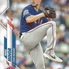 Mike Minor 2020 Topps #684 Texas Rangers Baseball Card