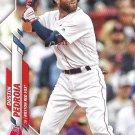 Dustin Pedroia 2020 Topps #388 Boston Red Sox Baseball Card