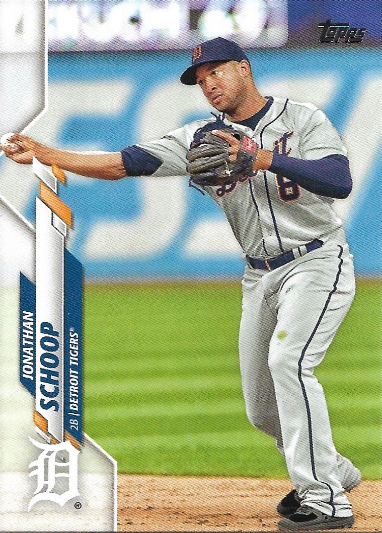 Jonathan Schoop 2020 Topps #692 Detroit Tigers Baseball Card