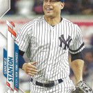 Giancarlo Stanton 2020 Topps #367 New York Yankees Baseball Card Giancarlo Stanton 2020 Topps #367 New York Yankees Baseball Card