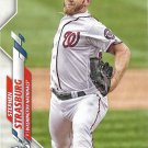 Stephen Strasburg 2020 Topps #631 Washington Nationals Baseball Card Stephen Strasburg 2020 Topps #631 Washington Nationals Baseball Card