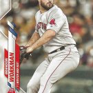 Brandon Workman 2020 Topps #498 Boston Red Sox Baseball Card
