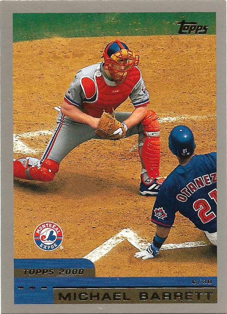 2003 Topps #255 Michael Barrett VG Montreal Expos - Under the Radar Sports