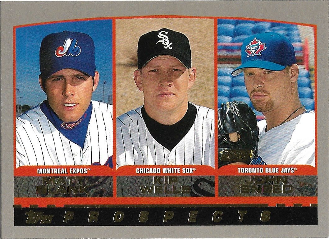 Matt Blank, Kip Wells, John Sneed 2000 Topps 205 Baseball Card