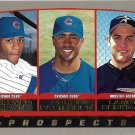 Roosevelt Brown, Corey Patterson, Lance Berkman 2000 Topps #207 Baseball Card