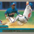 Homer Bush 2000 Topps #28 Toronto Blue Jays Baseball Card