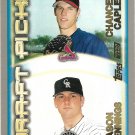 Chance Caple, Jason Jennings 2000 Topps #212 Colorado Rockies, St. Louis Cardinals Baseball Card