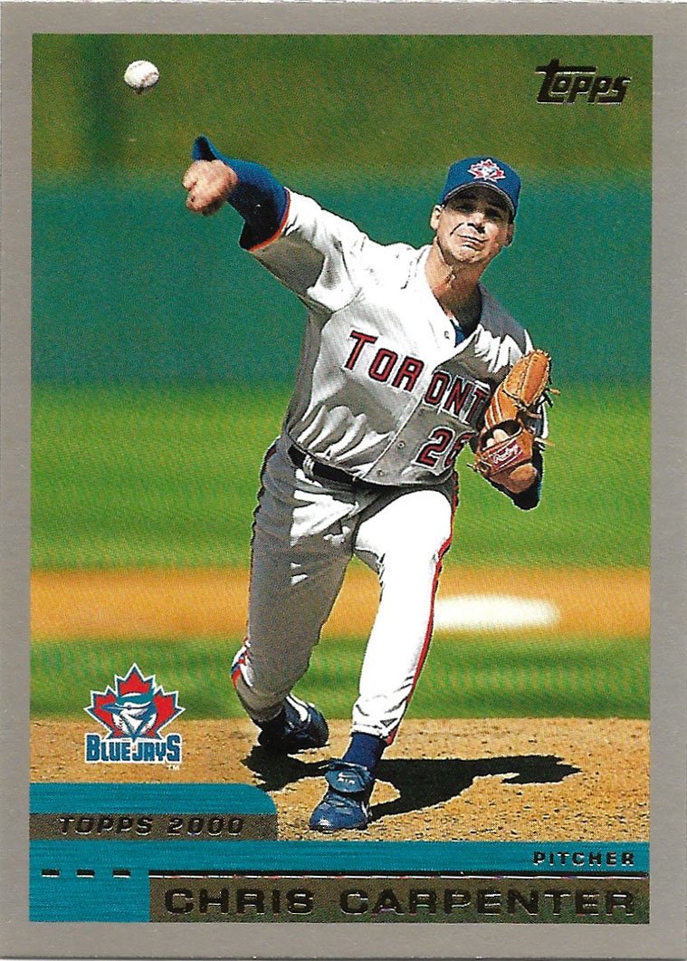 Chris Carpenter 2000 Topps #311 Toronto Blue Jays Baseball Card