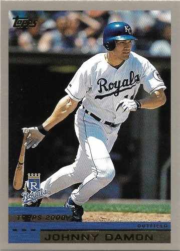 Johnny Damon 2000 Topps #295 Kansas City Royals Baseball Card