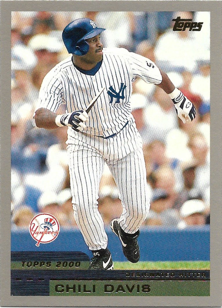 Chili Davis 2000 Topps #42 New York Yankees Baseball Card