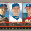 Scott Downs, Chris George, Matt Belisle 2000 Topps #447 Baseball Card
