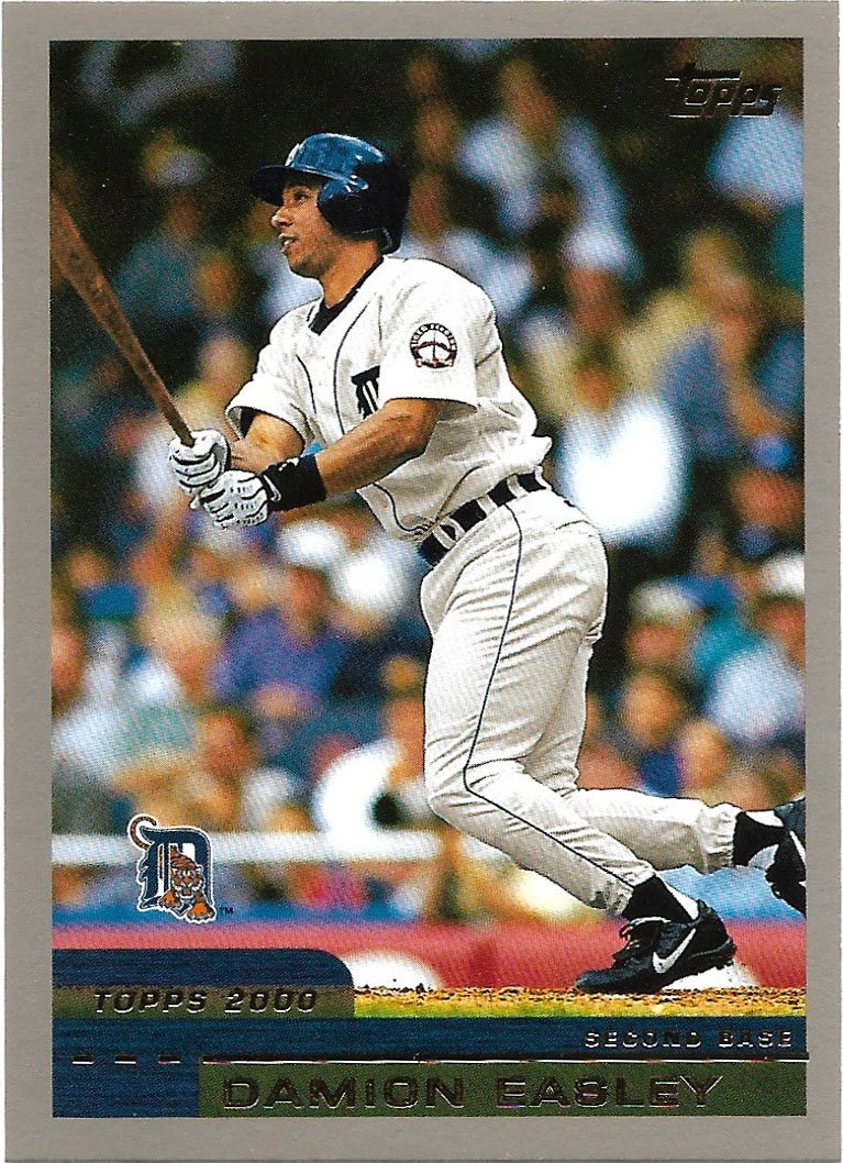 Damion Easley 2000 Topps #418 Detroit Tigers Baseball Card