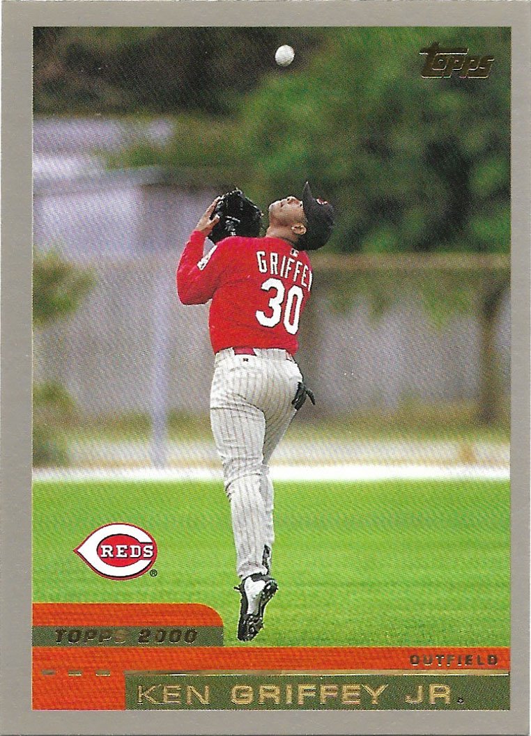 Ken Griffey Jr 2000 Topps #400 Cincinnati Reds Baseball Card