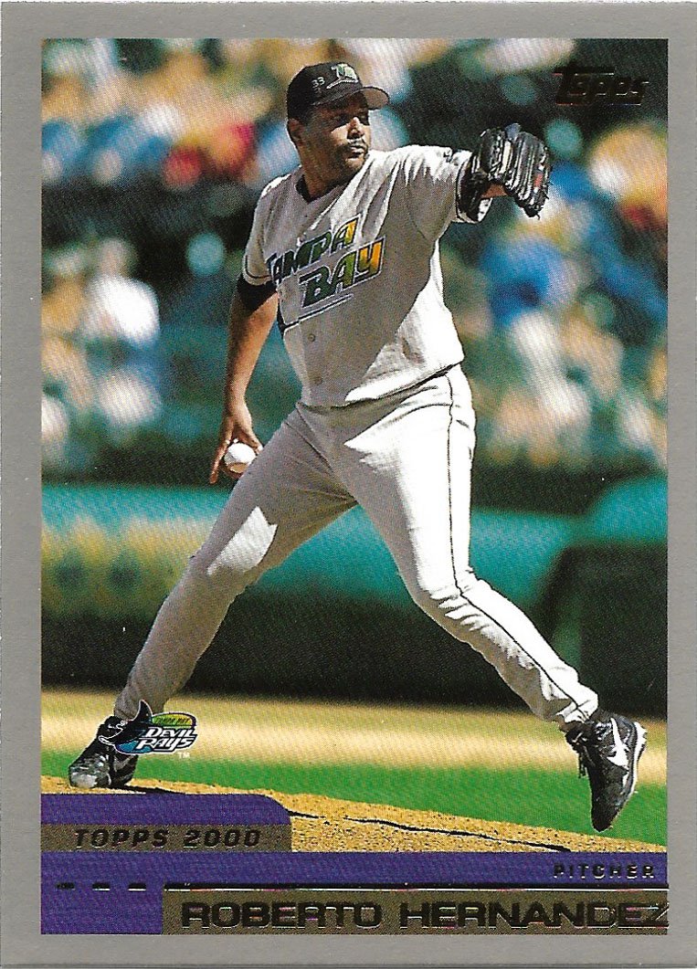 Roberto Hernandez 2000 Topps 351 Tampa Bay Devil Rays Baseball Card