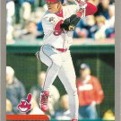 David Justice 2000 Topps #66 Cleveland Indians Baseball Card