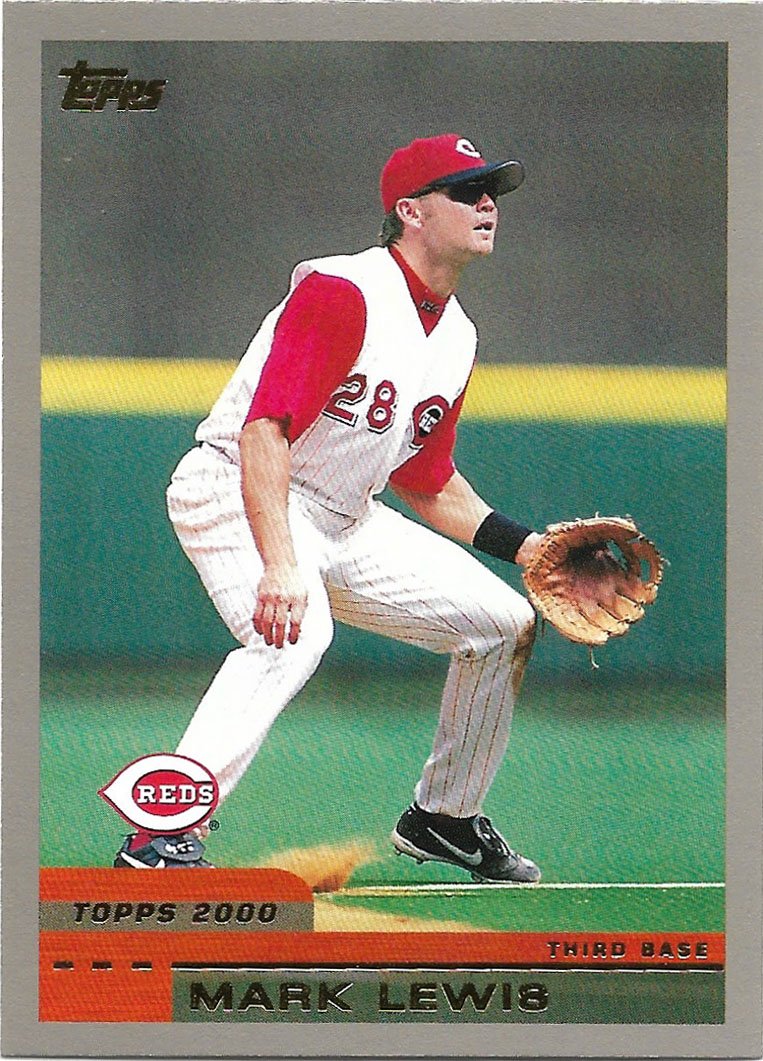 Mark Lewis 2000 Topps #21 Cincinnati Reds Baseball Card