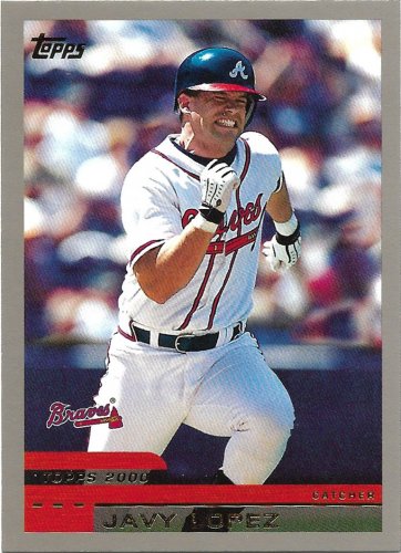 Javy Lopez 2000 Topps #16 Atlanta Braves Baseball Card