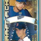 Mike MacDougal, Brad Baker 2000 Topps #455 Kansas City Royals, Boston Red Sox Baseball Card