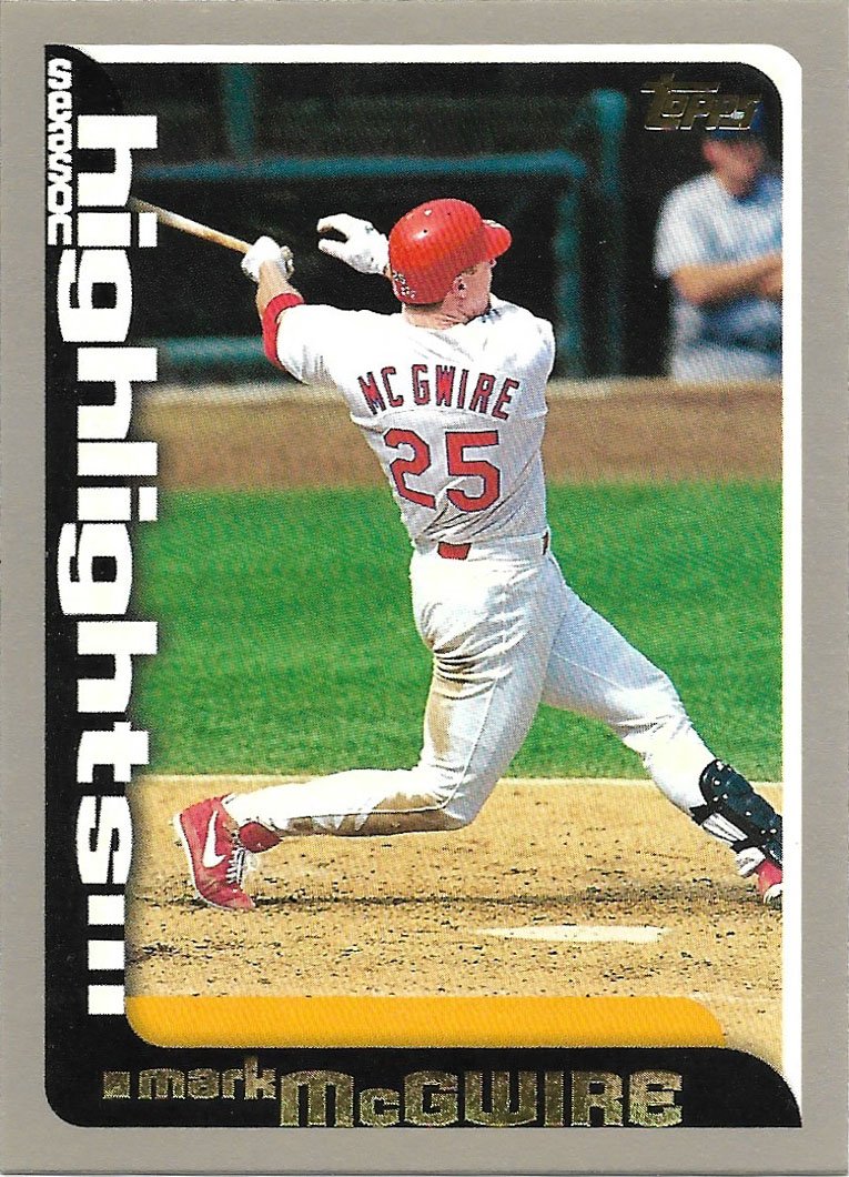 Mark Mcgwire 2000 Topps 456 St Louis Cardinals Baseball Card