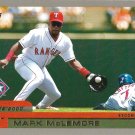 Mark McLemore 2000 Topps #23 Texas Rangers Baseball Card