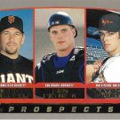 Doug Mirabelli, Ben Petrick, Jayson Werth 2000 Topps #448 Baseball Card