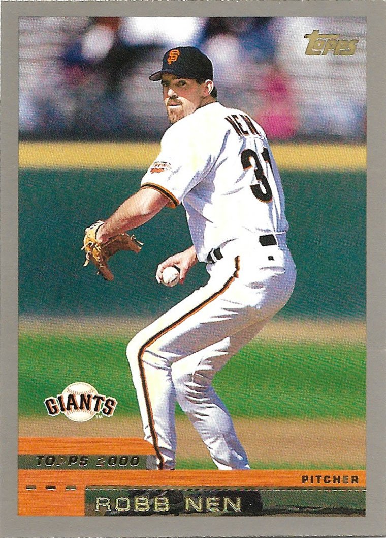 Robb Nen SF Giants Auto 8x10 photo Closeup Pose Signed in Store 10/14/12 