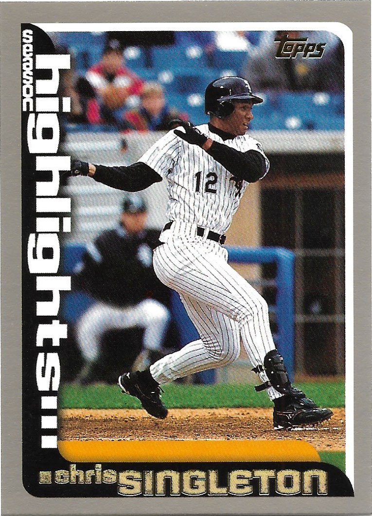 Chris Singleton 2000 Topps #219 Chicago White Sox Baseball Card