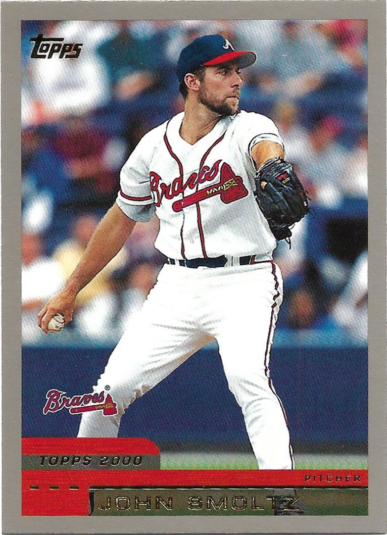 John Smoltz 2000 Topps #125 Atlanta Braves Baseball Card