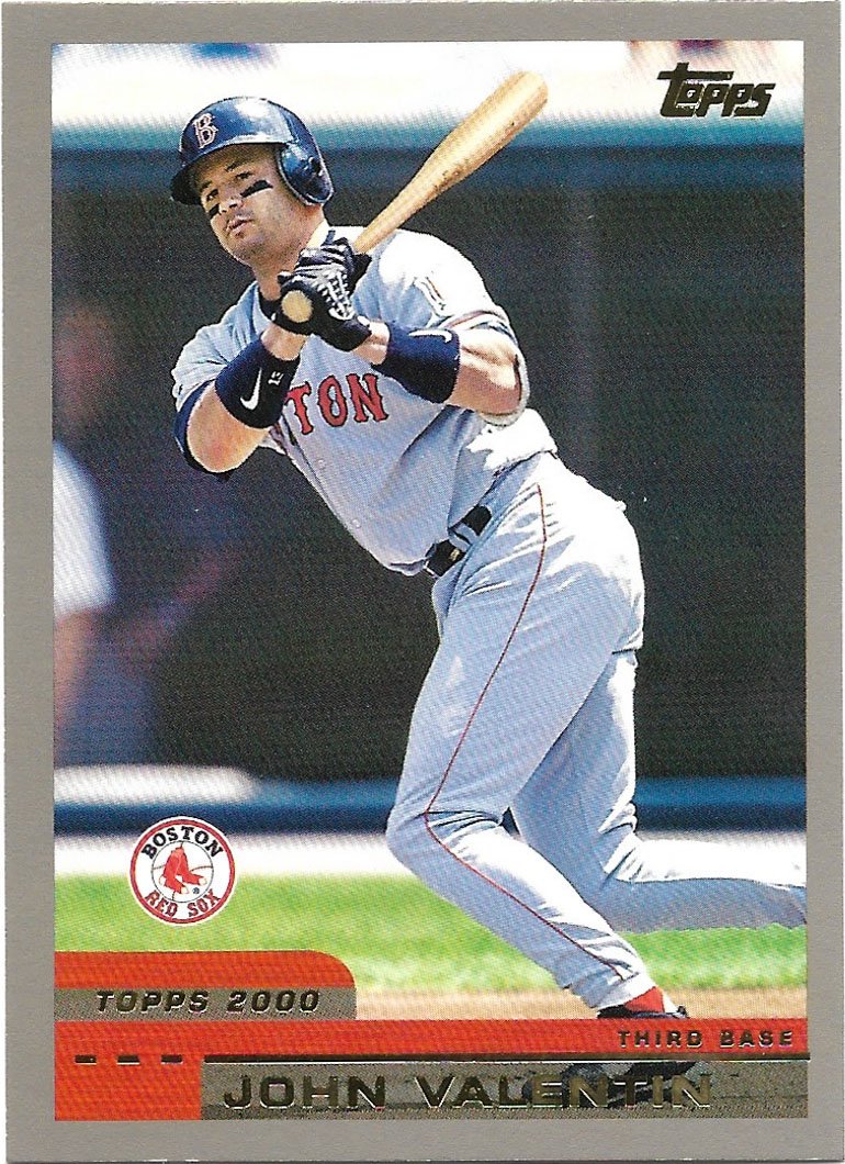 John Valentin 2000 Topps #135 Boston Red Sox Baseball Card