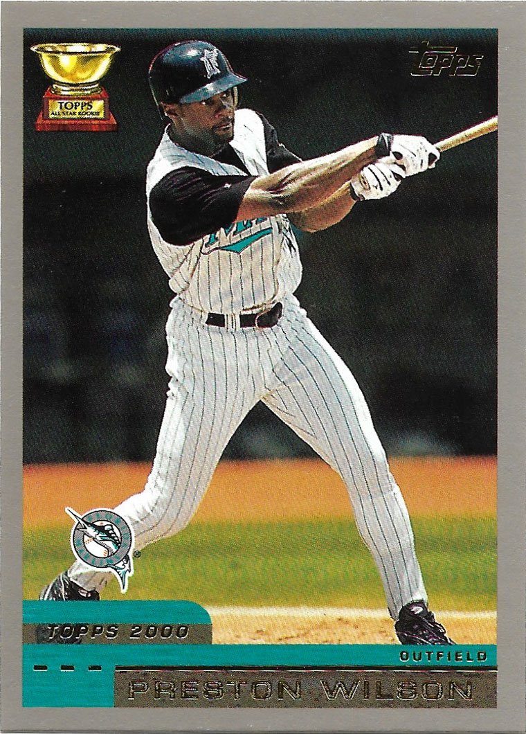 Preston Wilson 00 Topps 101 Florida Marlins Baseball Card
