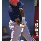 Damon Buford 1996 Upper Deck Collector's Choice #739 Texas Rangers Baseball Card