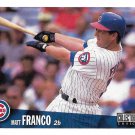 Matt Franco 1996 Upper Deck Collector's Choice #492 Chicago Cubs Baseball Card