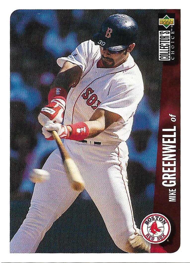Mike Greenwell 1996 Upper Deck Collector's Choice #472 Boston Red Sox  Baseball Card