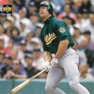 Mark McGwire 1996 Upper Deck Collector's Choice #418 Oakland Athletics Baseball Card Mark McGwire 1996 Upper Deck Collector's Choice #418 Oakland Athletics Baseball Card