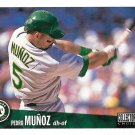 Pedro Munoz 1996 Upper Deck Collector's Choice #646 Oakland Athletics Baseball Card