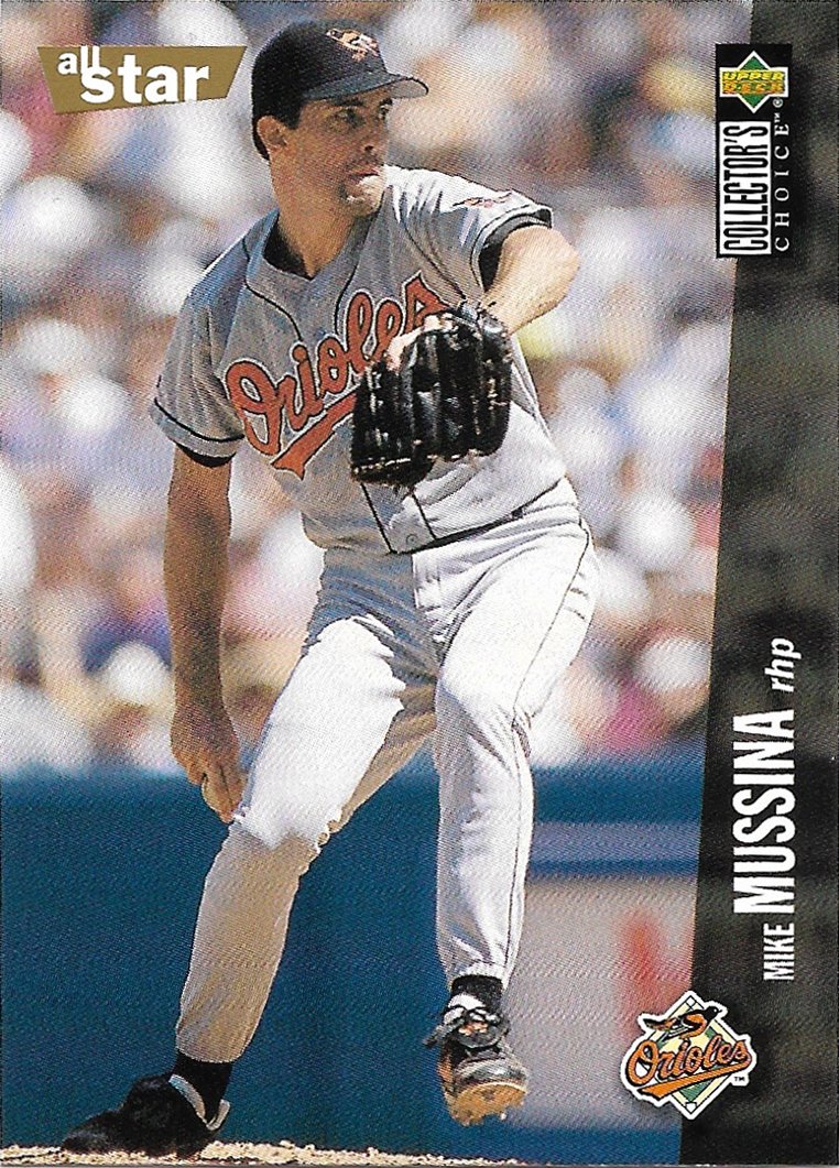 Mike Mussina 1996 Upper Deck Collector's Choice #465 Baltimore