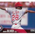 Darren Oliver 1996 Upper Deck Collector's Choice #734 Texas Rangers Baseball Card Darren Oliver 1996 Upper Deck Collector's Choice #734 Texas Rangers Baseball Card