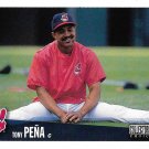 Tony Peña 1996 Upper Deck Collector's Choice #527 Cleveland Indians Baseball Card