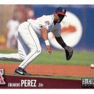Eduardo Perez 1996 Upper Deck Collector's Choice #487 California Angels Baseball Card