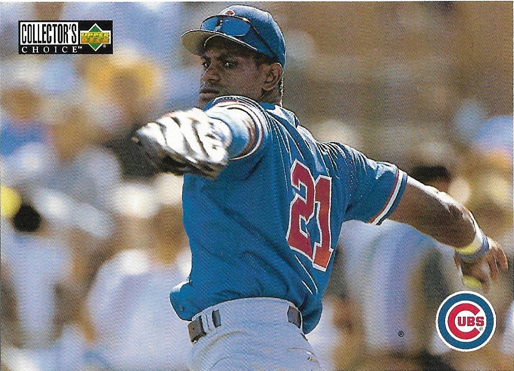 Sammy Sosa- 4 Cards - Chicago White Sox / Chicago Cubs - All Different