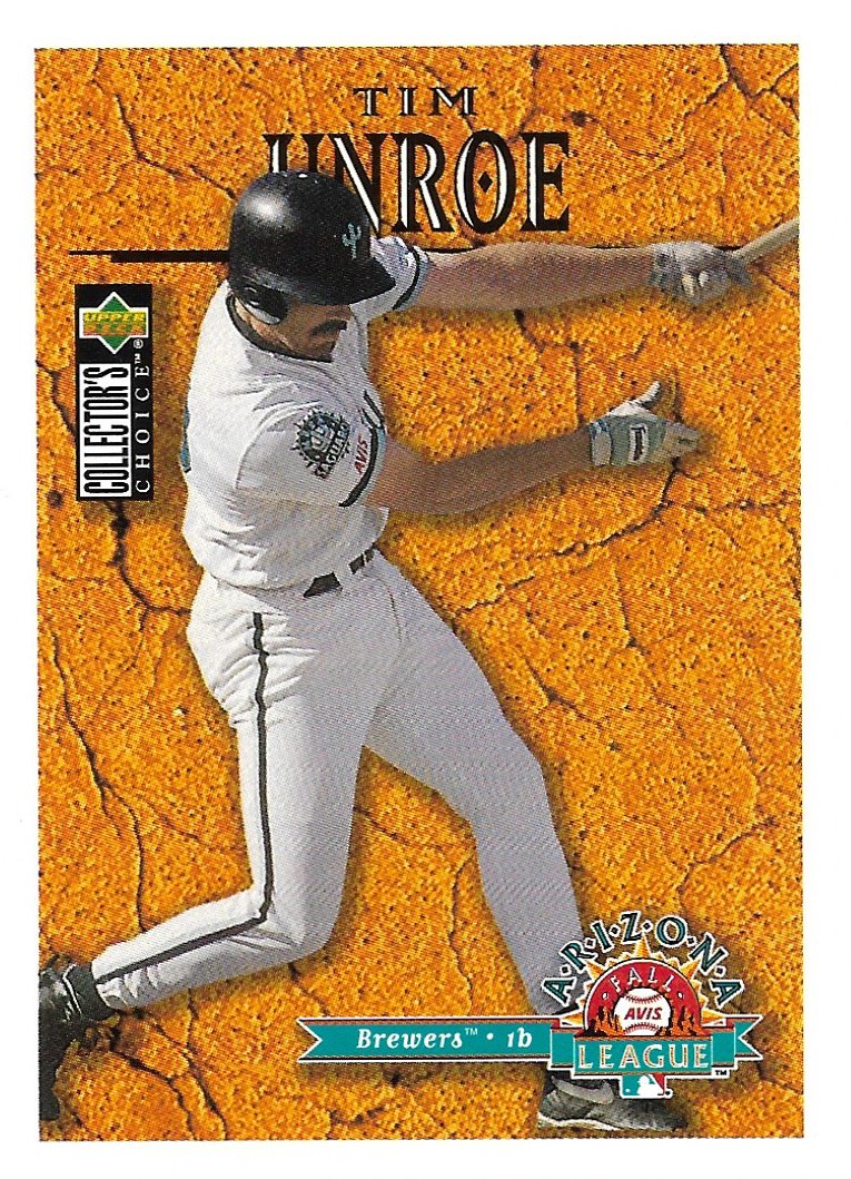 Tim Unroe 1996 Upper Deck Collector's Choice #662 Milwaukee Brewers
