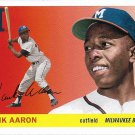 Hank Aaron 2020 Topps Archives #100 Milwaukee Braves Baseball Cards Hank Aaron 2020 Topps Archives #100 Milwaukee Braves Baseball Cards