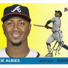 Ozzie Albies 2020 Topps Archives #57 Atlanta Braves Baseball Card