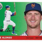 Pete Alonso 2020 Topps Archives #19 New York Mets Baseball Card Pete Alonso 2020 Topps Archives #19 New York Mets Baseball Card